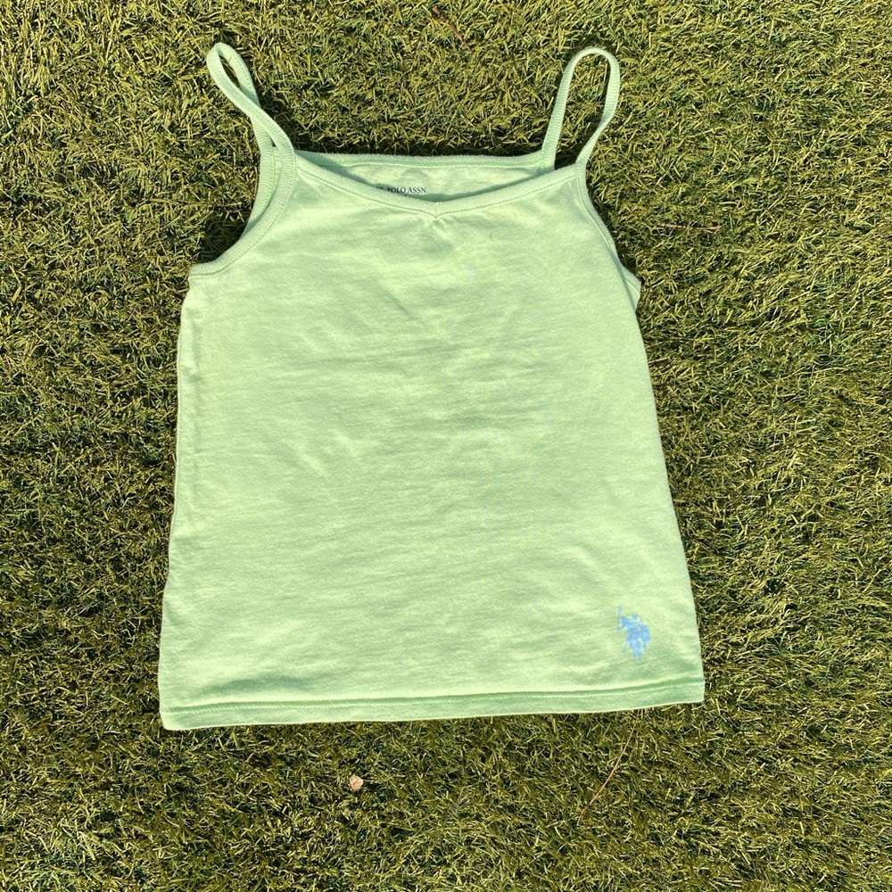 Green Ralph Polo tank